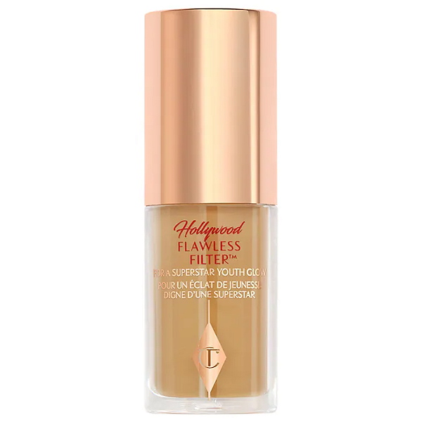 Mini Base Iluminadora Charlotte Tilbury Mini Hollywood Flawless Filter | Cor: 5.5 Tan