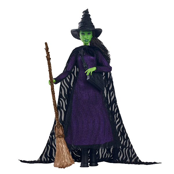 Boneca Mattel Creations Wicked Deluxe Elphaba Fashion Doll and Accessories | EDIÇÃO LIMITADA