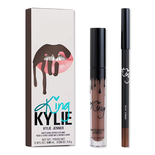 Kit Labial Kylie Cosmetics King Kylie Collection 2-Piece Matte Lip Kit | Cor: True Brown K