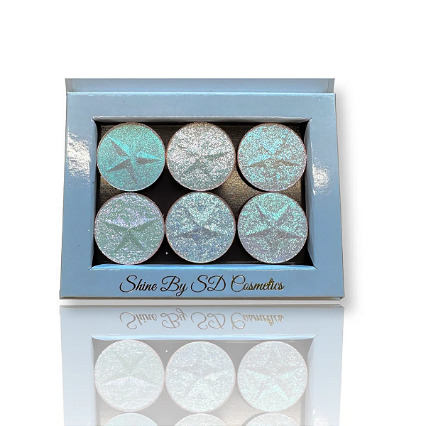 PRÉ VENDA - Paleta de Sombras Shine by SD Cosmetics Treasure Pop Up Palette