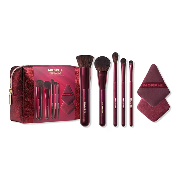 Kit de pincéis Morphe Rebellious 6-Piece Brush & Tool Set