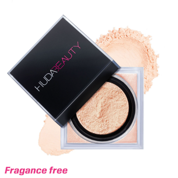 Pó solto sem Fragrância Huda Beauty Easy Bake Fragrance Free Loose Baking and Setting Powder | Cor: Peach Pie
