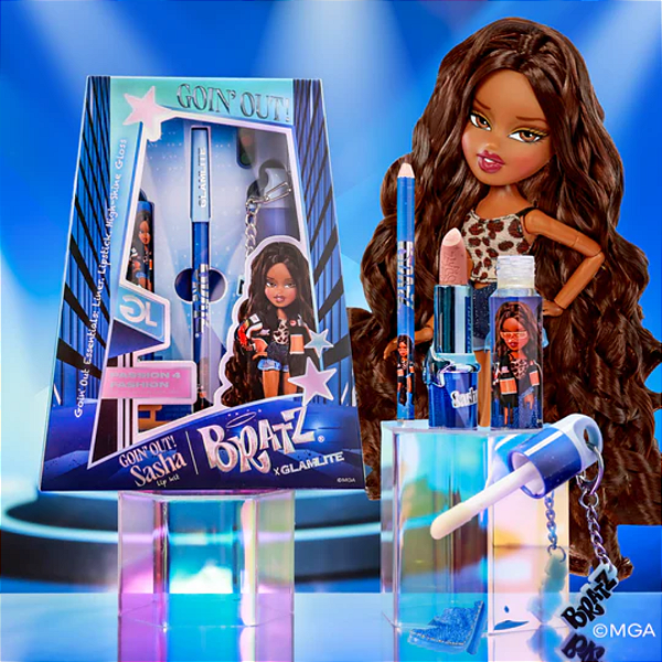Kit Labial Glamlite x Bratz Goin' Out Sasha Lip Kit