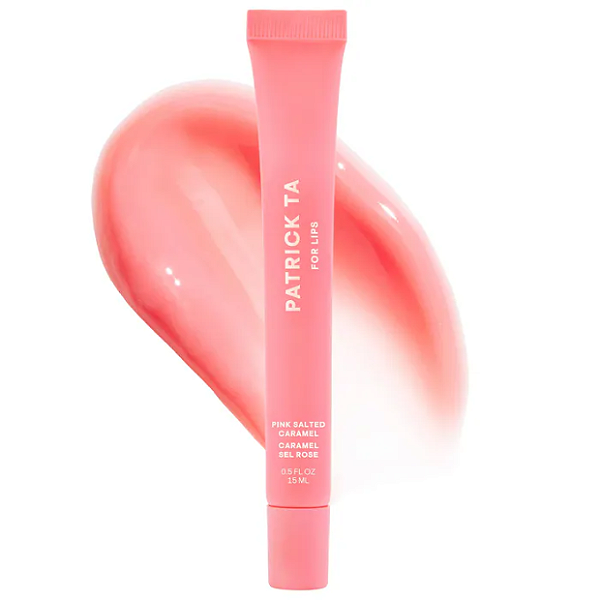 Lip Balm Patrick Ta Major Moisture Smoothing and Hydrating Tinted Lip Balm with Vitamin E | Cor: Pink Salted Caramel