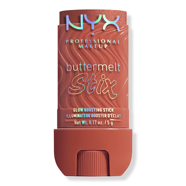 Iluminador em Bastão Nyx Buttermelt Glaze Highlighter Stix | Cor: Left On Melt