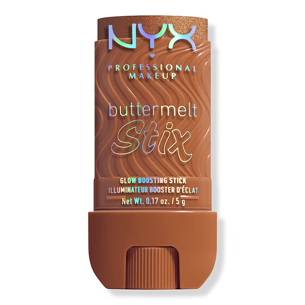 Iluminador em Bastão Nyx Buttermelt Glaze Highlighter Stix | Cor: Melt You Later
