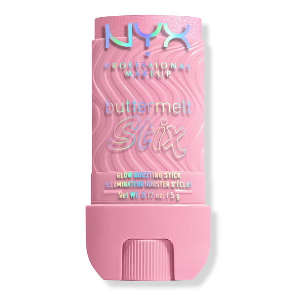 Iluminador em Bastão Nyx Buttermelt Glaze Highlighter Stix | Cor: My Melt Era