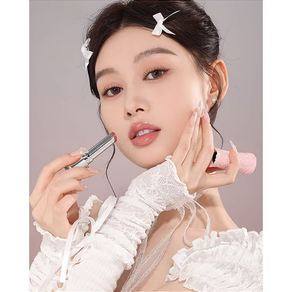 Batom Flower Knows Swan Ballet Series Shine Lipstick | Cor: Mary Jane