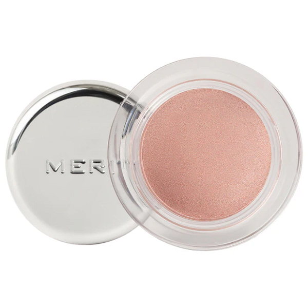 Sombra Unitária em Creme Merit Solo Shadow Cream Eyeshadow | Cor: Glacé