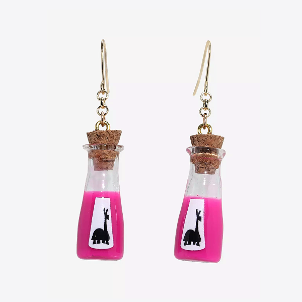 Brinco Hot Topic Disney The Emperor's New Groove Replica Vial Drop Earrings | A nova Onda do Imperador