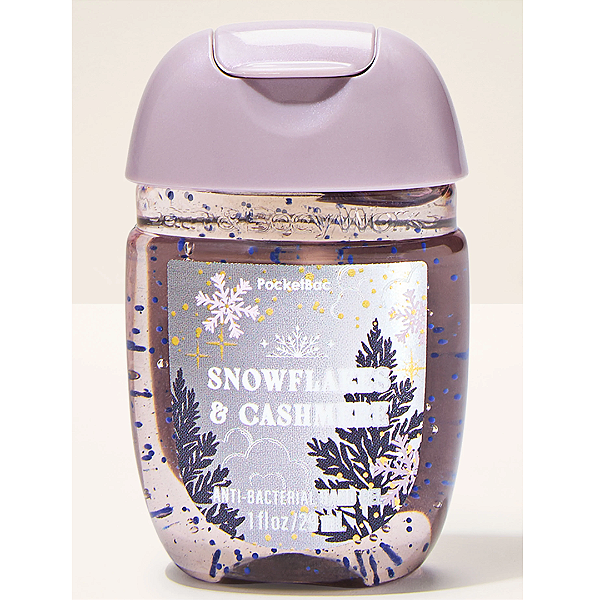 Higienizador de Mãos Bath and Body Works Snowflakes & Cashmere