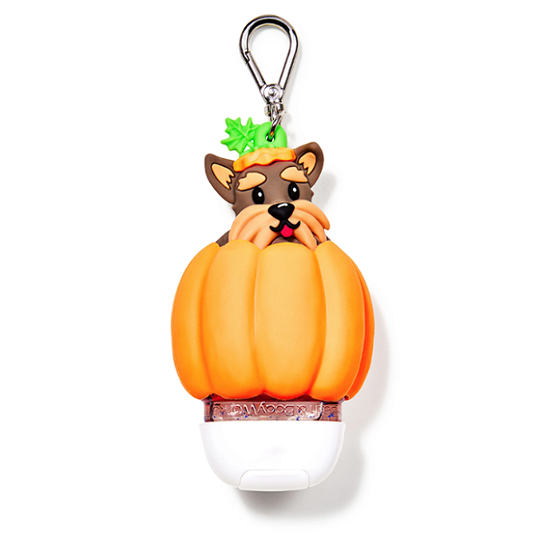Suporte para Higienizador Bath and Body Works " PocketBac Holder " Pop-up Pup Pumpkin