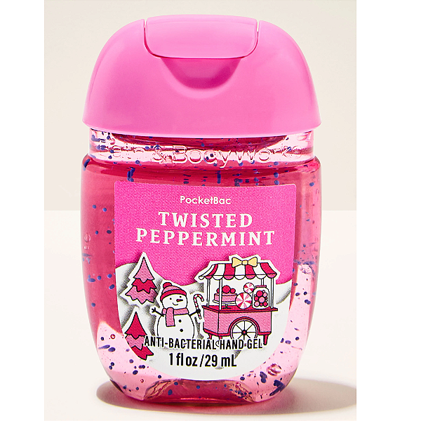 Higienizador de Mãos Bath and Body Works Twisted Peppermint