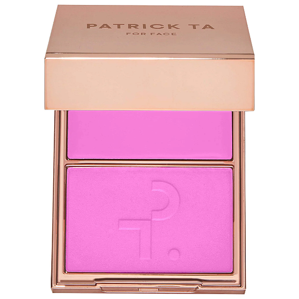 Duo Blush Patrick Ta Major Headlines Double-Take Crème & Powder Blush Duo | Cor: Thank Me Later