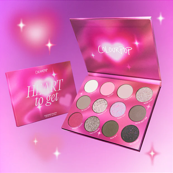 Paleta de Sombras Colourpop Heart to Get Eyeshadow Palette | EDIÇÃO LIMITADA