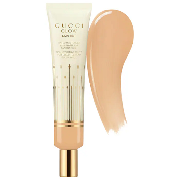 Base Tint Gucci Glow Skin Tinted Moisturizer with Hyaluronic Acid & Bakuchiol | Cor: 22 - fair medium skin with neutral to warm undertones