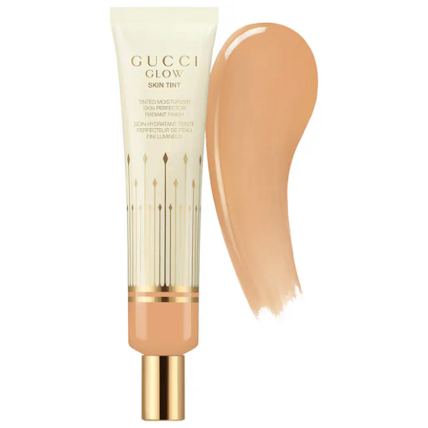 Base Tint Gucci Glow Skin Tinted Moisturizer with Hyaluronic Acid & Bakuchiol | Cor: 26 - fair medium skin with neutral to warm undertones