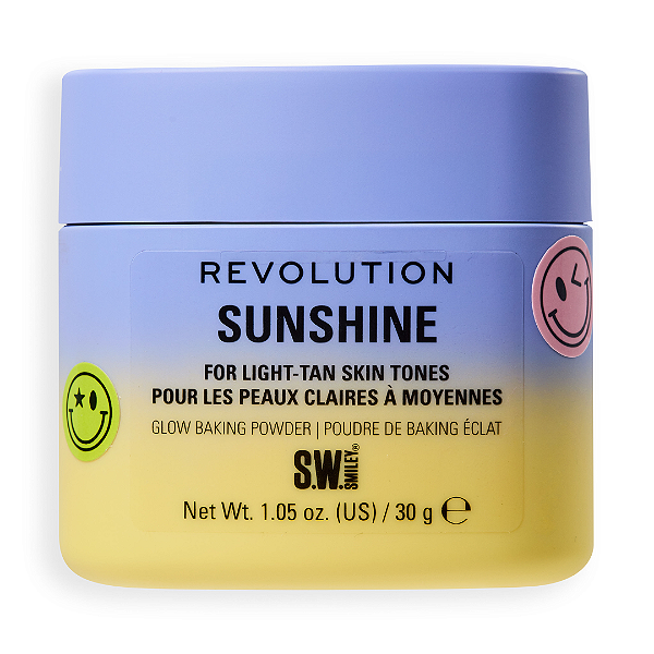 Pó solto Revolution X S.W.Smiley Sunshine Baking Powder
