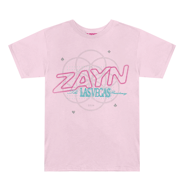 Camiseta Zayn Vegas Airbrush Tee | Cor: Rosa | TM XL