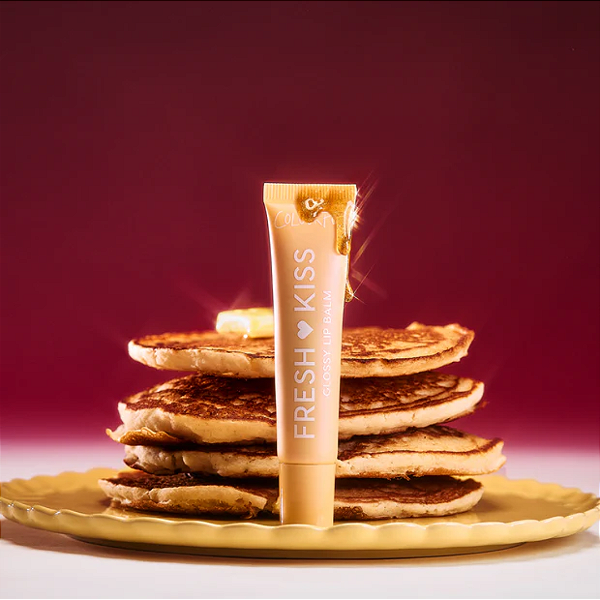 Lip Balm Colourpop Fresh Kiss Glossy Balm Shimmer Peptide Glossy Lip Balm | Cor: Buttery Pancakes