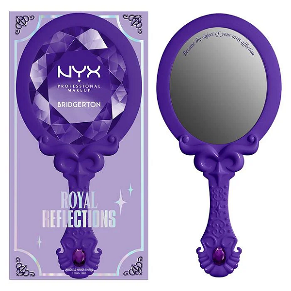 Espelho de Mão Nyx Bridgerton Royal Reflections Handheld Mirror | EDIÇÃO LIMITADA