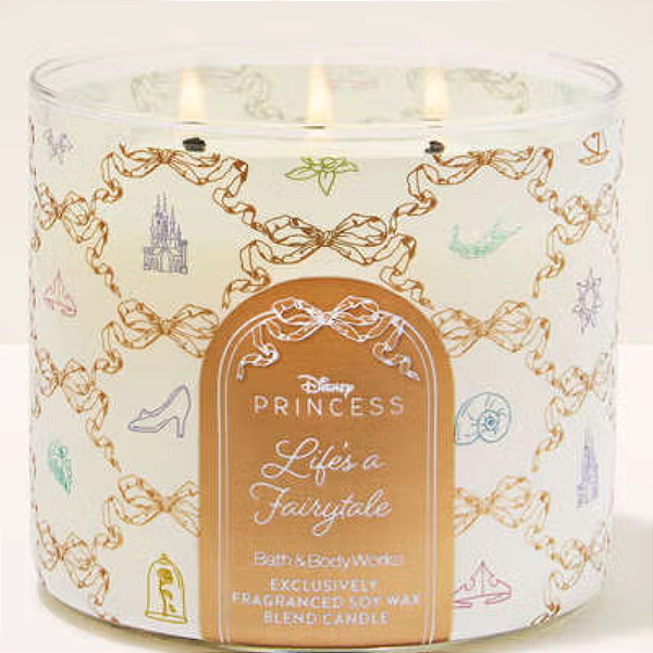 Vela Bath and Body Works Life's a Fairytale 3-Wick Candle | EDIÇÃO LIMITADA