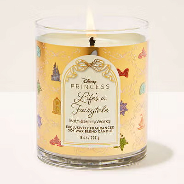 Vela Bath and Body Works Life's a Fairytale Single Wick Candle | EDIÇÃO LIMITADA