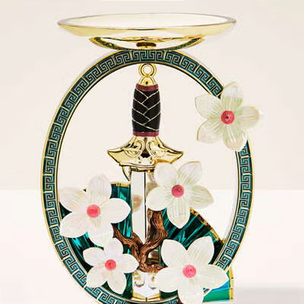 Suporte de Vela Bath and Body Works Mulan Pedestal 3-Wick Candle Holder | EDIÇÃO LIMITADA