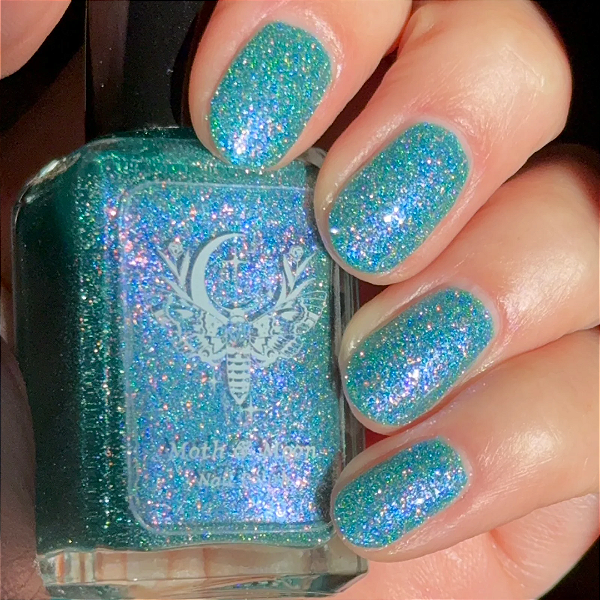 Esmalte Hella Handmade Creations Moth & Moon Nail Polish: Anniversary | Cor: "Here's To 11 Years"