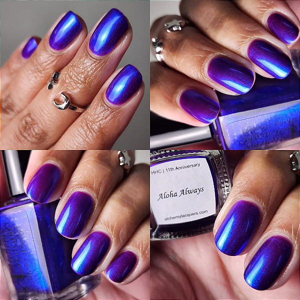 Esmalte Hella Handmade Creations Alchemy Lacquers: Anniversary | Cor: "Aloha Always"
