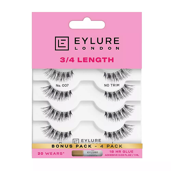 Cílios Postiços Eylure London 3/4 Length Naturals False Eyelashes