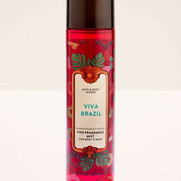 Fragrância Bath and Body Works Viva Brazil Fine Fragrance Mist 236ml