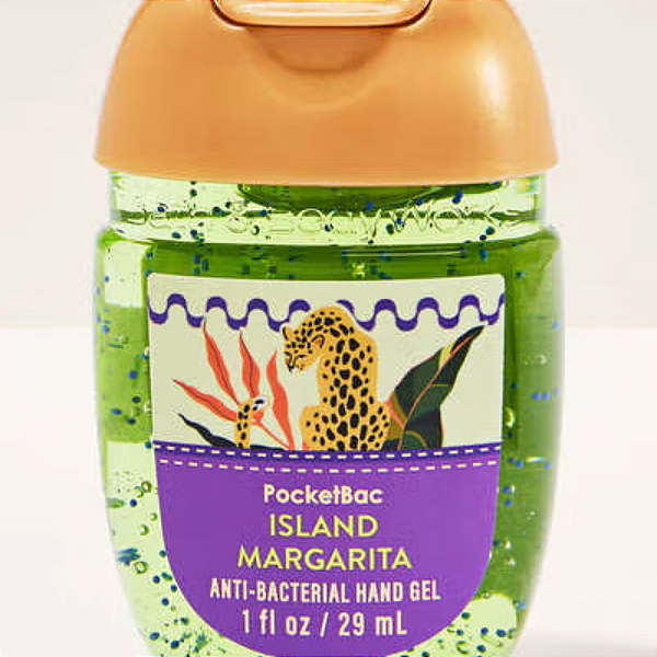 Higienizador de Mãos Bath and Body Works Island Margarita PocketBac Hand Sanitizer