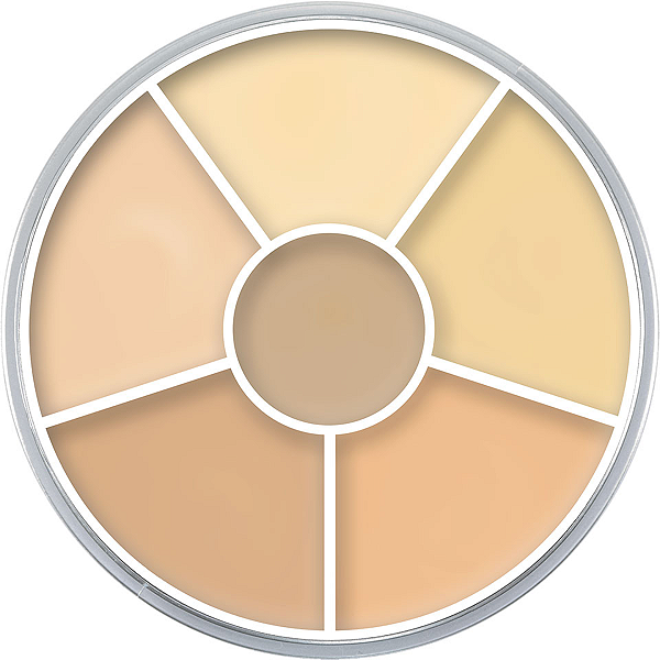 Paleta de Corretivos Kryolan Concealer Circle | Cor: 0
