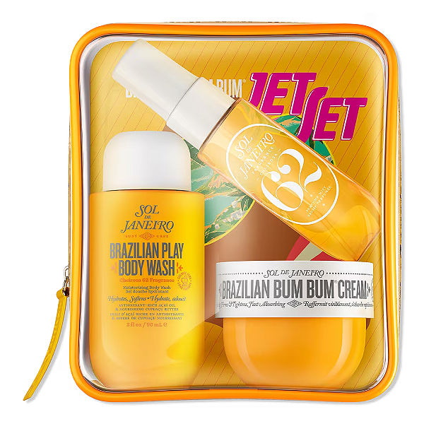 Mini Kit Travel Size Sol de Janeiro Brazilian Bum Bum Jet Set Cheirosa 62