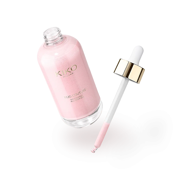 Óleo Iluminador Corporal KIKO Milano Hug Couture Moon Milk All-Over Oil 100ml