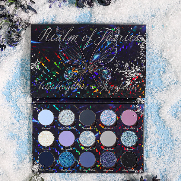 Paleta de Sombras bellabeautebar Realm of Fairies x sassyfairie Magnetic Palette
