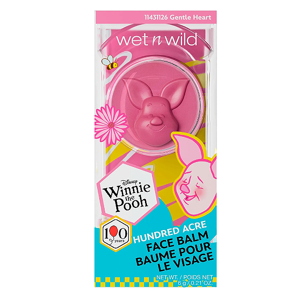 Lip Balm Wet n Wild Winnie the Pooh Face Balm Hundred Acre Face Balm | Cor: Gentle Heart
