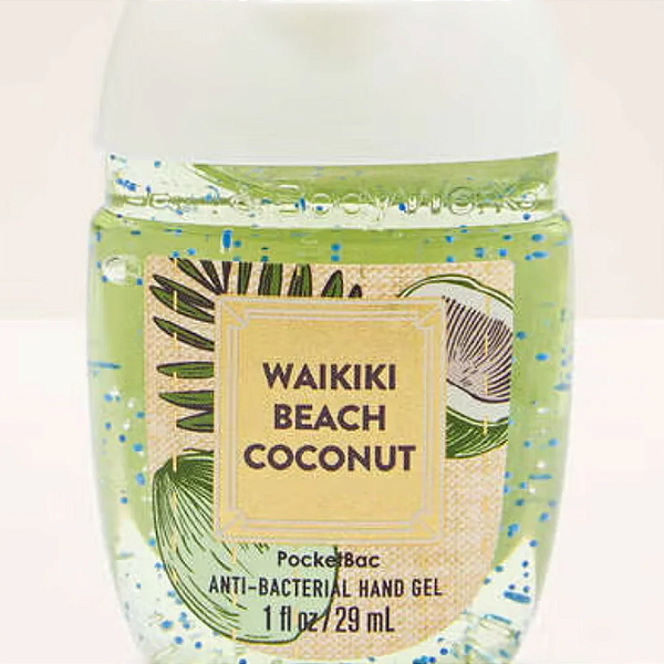 Higienizador de Mãos Bath and Body Works Waikiki Beach Coconut