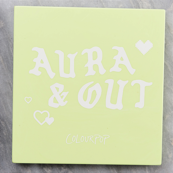 Paleta de Sombras Aura and Out ColourPop 9-Pan Pressed Powder Palette | EDIÇÃO LIMITADA