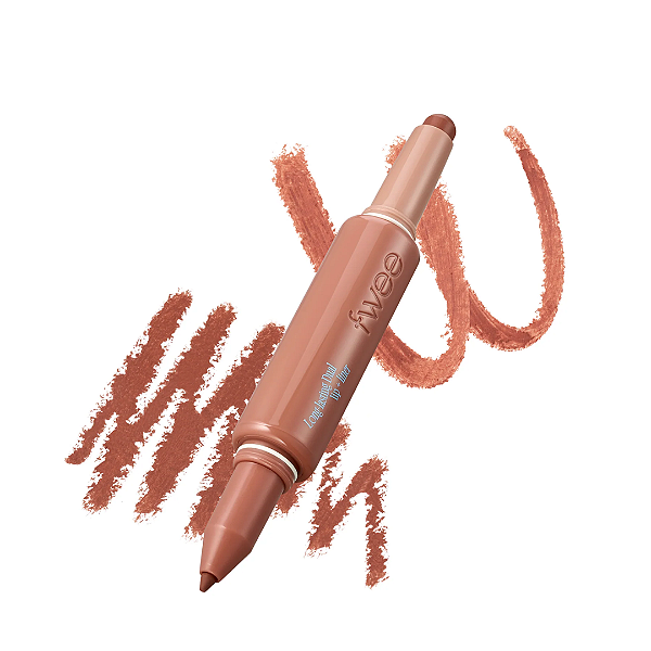 Duo Labial Fwee Long-Lasting Dual Coloring Stick Lip+Liner | Cor: Drawn To You