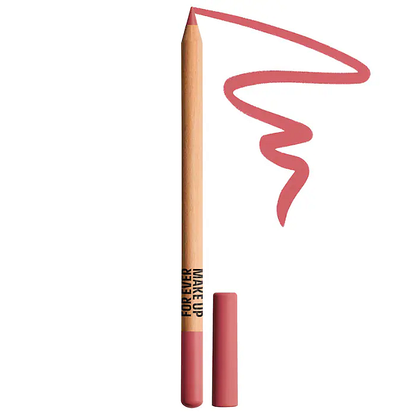 Lápis Multifuncional Make Up For Ever Artist Color Pencil Long-Lasting Lip Liner | Cor: 206 Dreamy Pink