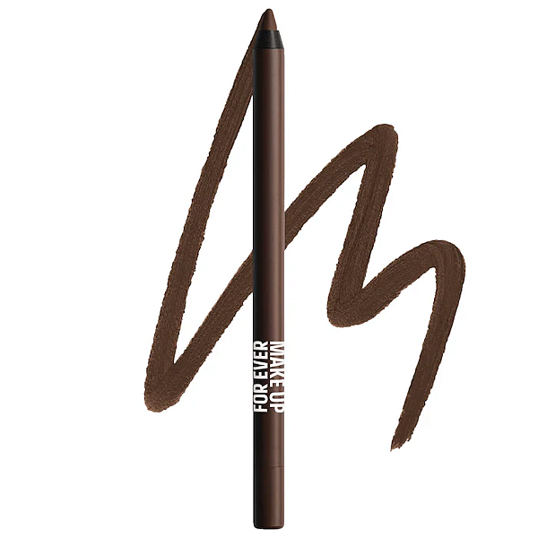 Lápis de Olho à Prova D'água Make Up For Ever Aqua Resist Color Pencil Waterproof Eyeliner | Cor: 04 Limitless Brown