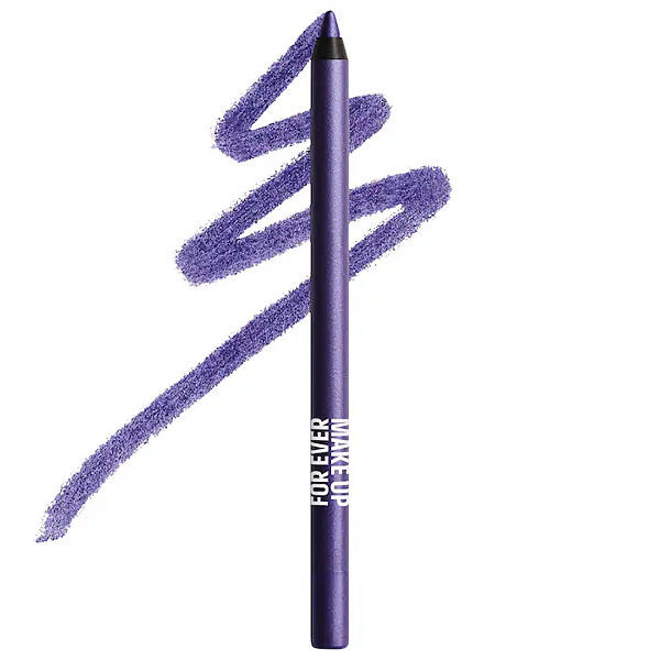 Lápis de Olho à Prova D'água Make Up For Ever Aqua Resist Color Pencil Waterproof Eyeliner | Cor: 10 Versatile Purple