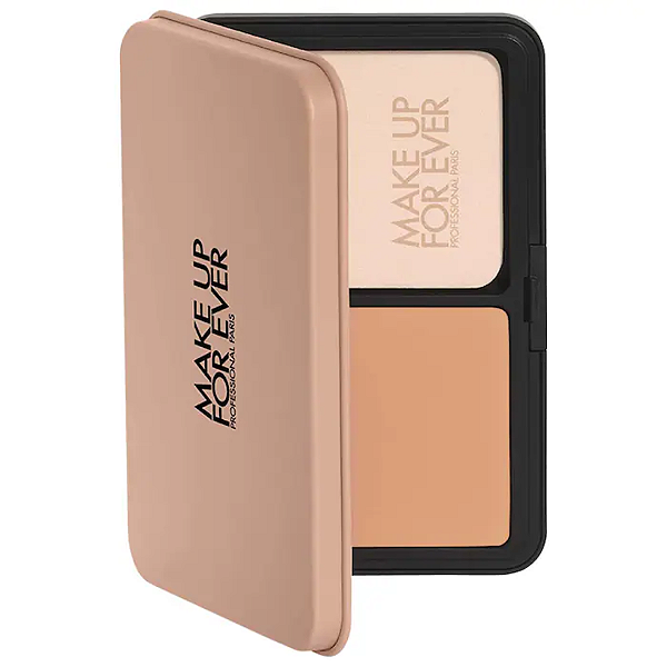 Base em Pó Make Up For Ever HD Skin Matte Velvet Blurring Powder Foundation | Cor: 3N42 Amber