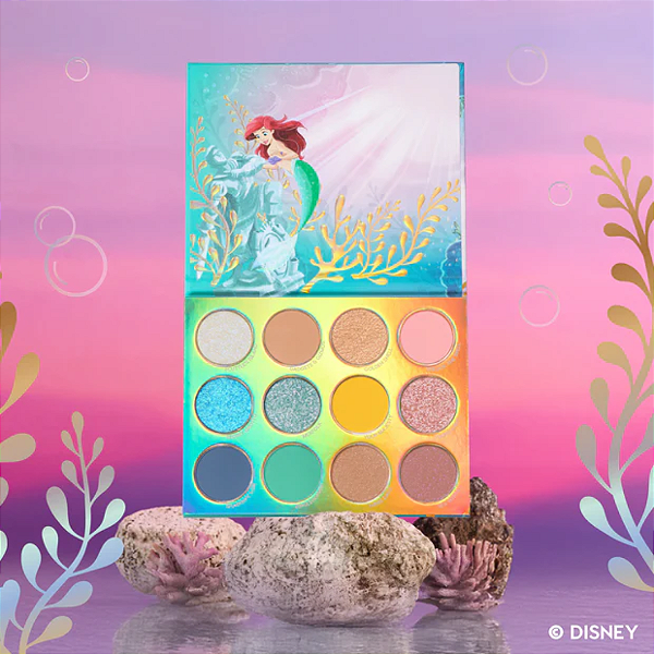 Paleta de Sombras Colourpop Under the Sea Eyeshadow Palette | A Pequena Sereia EDIÇÃO LIMITADA