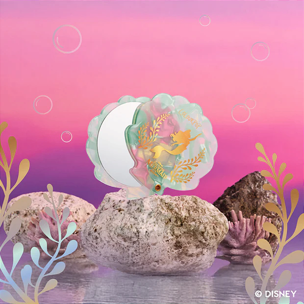 Espelho Colourpop The Little Mermaid Mirror The Little Mermaid Compact Mirror | A Pequena Sereia EDIÇÃO LIMITADA