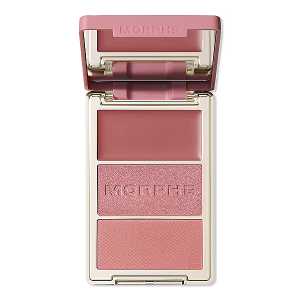 Blush Morphe Cheek Thrills Multi-Finish Face Trio | Cor: Honeymoon Suite