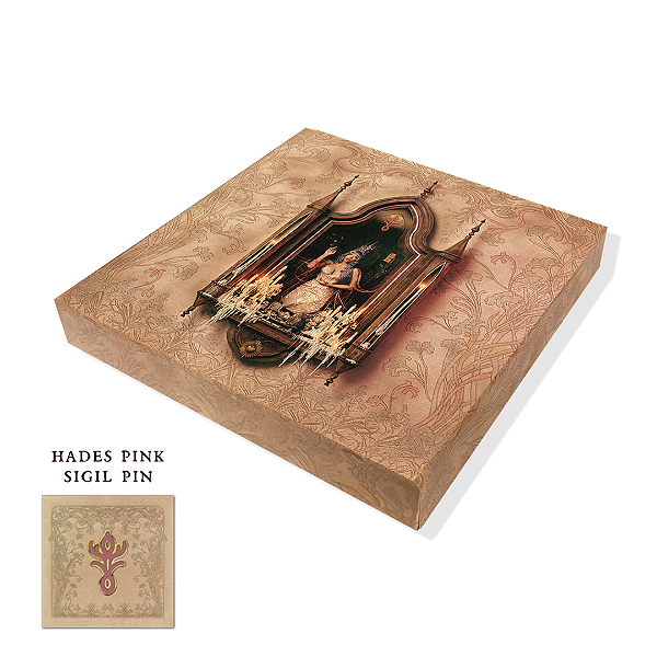 Box Kit Melanie Martinez Hades Pink Sigil Enamel Pin + CD Box Set