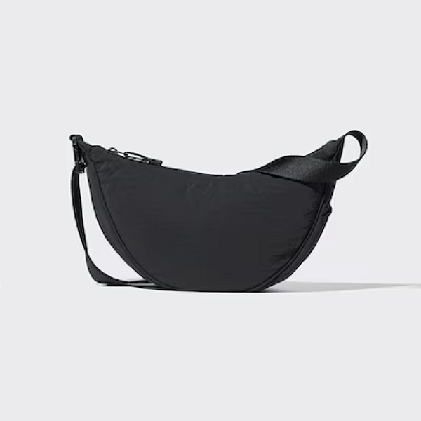 Mini Bolsa de Ombro Uniqlo Round Mini Shoulder Bag | Cor: 09 Black